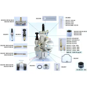 Polini Atomizer (20 hål) (PWK Förgasare)