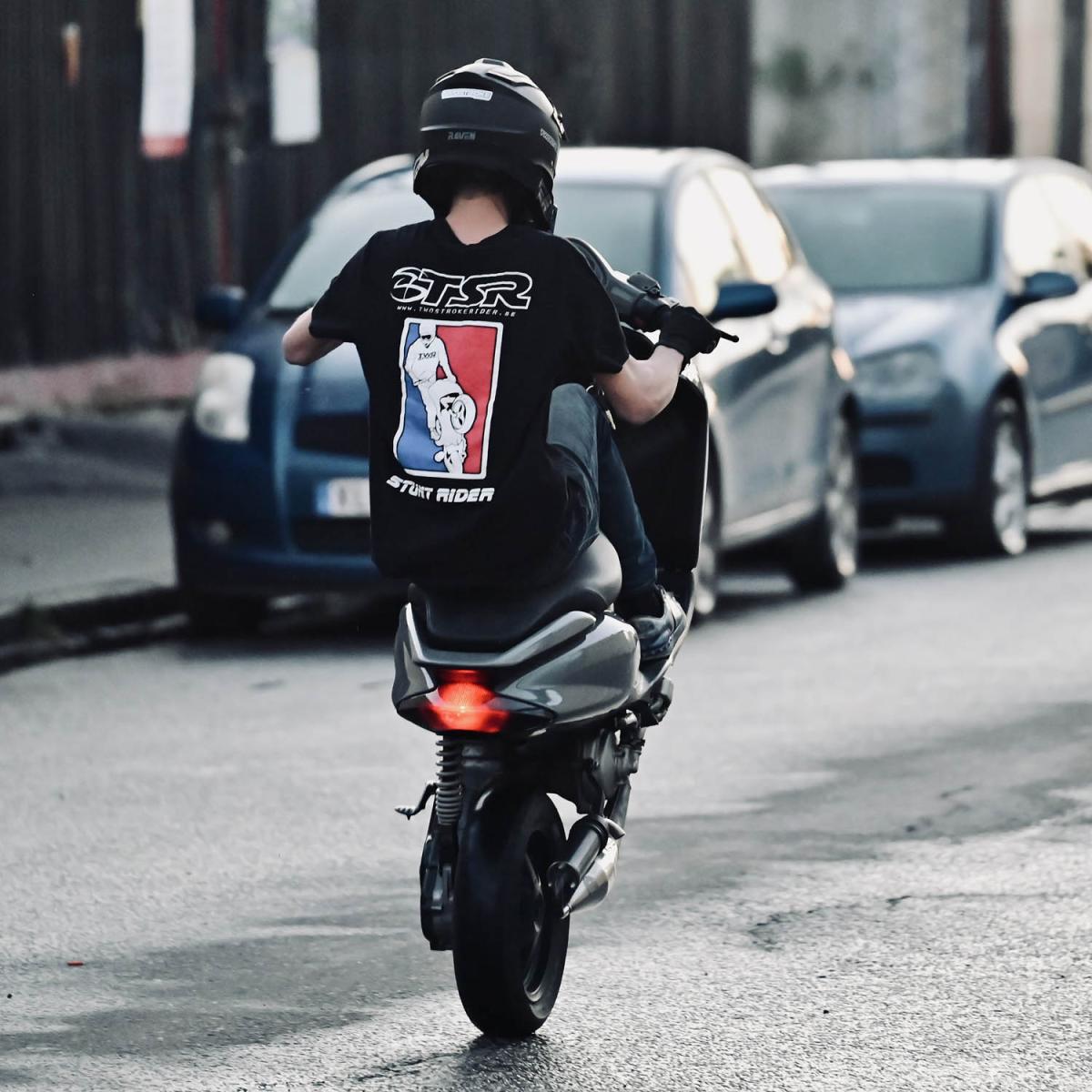 TSR T-Shirt (Stunt Rider) Black