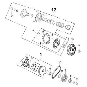 Peugeot Sprängskiss - Drivpaket