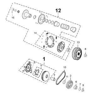 Peugeot Sprängskiss - Drivpaket