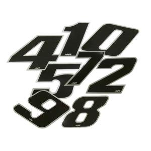 4R Racingsiffror (Svart)