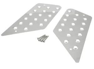 Stroke Fotplåtar (Stainless)