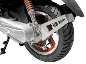 Opticparts Regskyltshållare (CPI) B.hjul