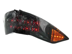 Str8 Baklampa (Black Line) LED