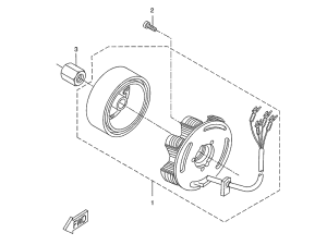 Yamaha Tändning (1D4H550000)