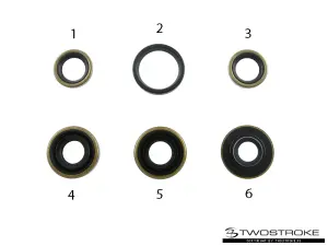 Maxwell Oljetätningssats (Sachs) 2-vxl
