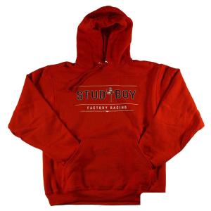 Stud Boy Hoodie (Röd) Sista storleken M
