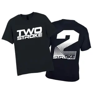 TSR T-Shirt (2stroke) Svart