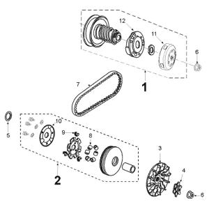 Peugeot Sprängskiss - Drivpaket