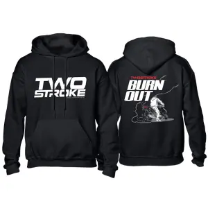 TSR Hoodie (Burnout) Svart
