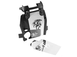 Opticparts Täckplatta Bak (Aerox) Mirror
