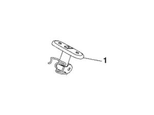 Yamaha Överfallsfäste (5JHF346100)