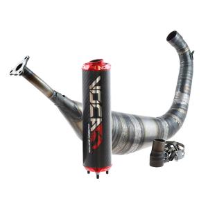 Voca Avgassystem (Carbon) 80cc - AM6 - R&ouml;d