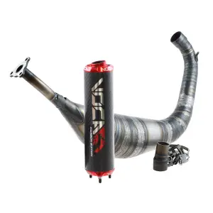 Voca Avgassystem (Carbon) 80cc - AM6 - R&ouml;d