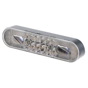 Division Ljusramp (LED) Hel/halv + Blinkers - 6" (AC/DC)