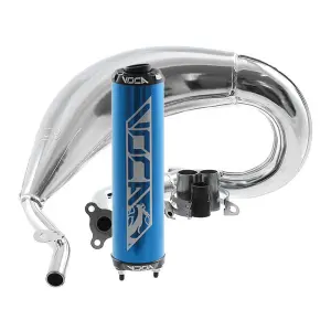 Voca Avgassystem (Cross Chromed) Bl&aring;