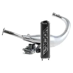 Voca Avgassystem (Chromed) AM6 - Svart