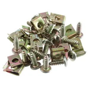 Division Skruv- & mutterclips (5 mm) - 20st