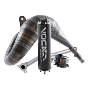 Voca Avgassystem (Cross Carbon) 80-90cc - Svart