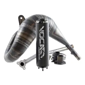 Voca Avgassystem (Cross Carbon) 80-90cc - Svart