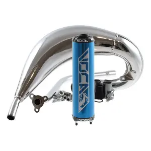 Voca Avgassystem (Cross Chromed) Bl&aring;