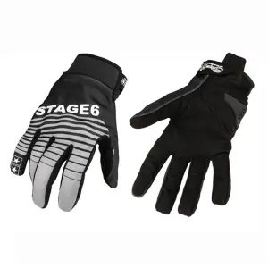 Stage6 Mopedhandskar (Street) - Svart/Grå
