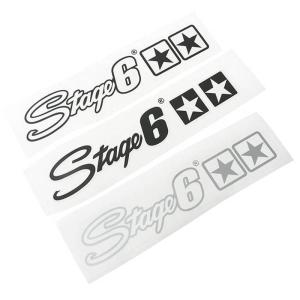 Stage6 Dekal (Logo, Star) vita stjärnor