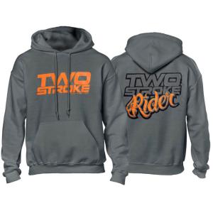 TSR Hoodie (TS Rider) Gr&aring;, Orange