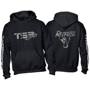 TSR Hoodie (TSR Reckless) Svart, Gr&aring;