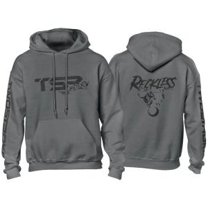 TSR Hoodie (TSR Reckless) Gr&aring;, Svart