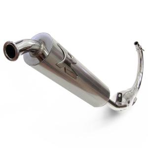 Turbo Kit Avgassystem (Krom) Underliggande