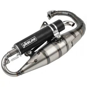 Yasuni Avgassystem (Carrera 16) Svart