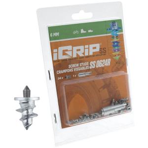 iGrip Skruvdubb (SS-R) 6 mm (f&ouml;r v&auml;ldigt halt underlag)