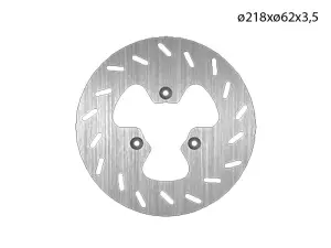 NG Brakes Bromsskiva (Försänkta bulthål) 218mm