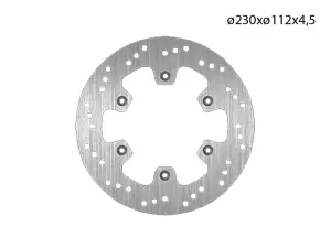 NG Brakes Bromsskiva (Fram) 230mm