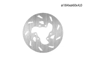 NG Brakes Bromsskiva (Bak) 184mm