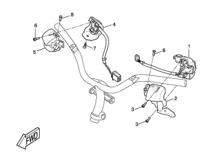 Yamaha Styrenhet, h&ouml;ger (5BRH397300)