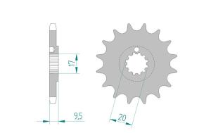 AFAM Framdrev (428) 12-tandat