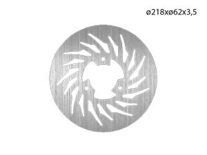 NG Brakes Bromsskiva (Bak) 218mm