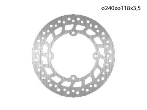 NG Brakes Bromsskiva (Fram) 240mm