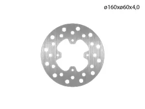 NG Brakes Bromsskiva (Bak) 160mm