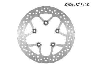 NG Brakes Bromsskiva (260mm)