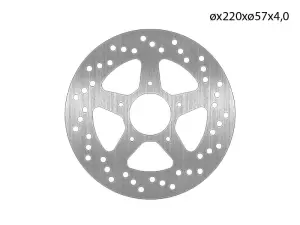 NG Brakes Bromsskiva (Bak) 220mm