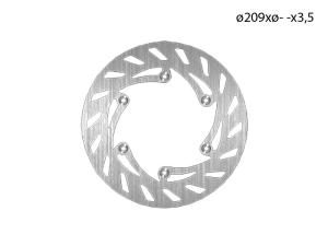 NG Brakes Bromsskiva CPI (Bak)