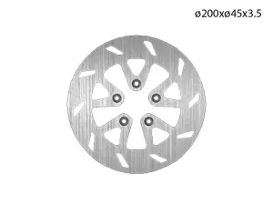 NG Brakes Bromsskiva (Bak) 200mm