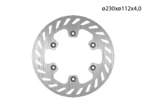 NG Brakes Bromsskiva (Fram) 230mm