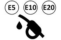 E5, E10 och E20 bensin information