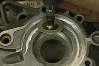 Fräsa ur blocket för stor cylinder