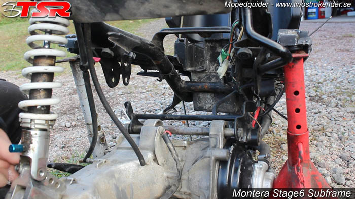 Montera subframe. Bild 10