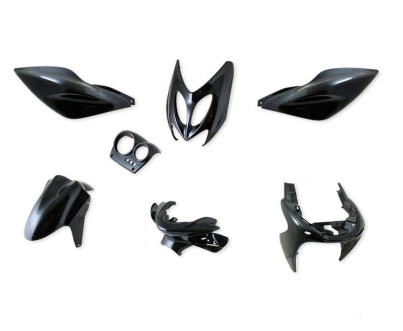 AllPro Kåpset (Aerox) 7-delar Pure Black
